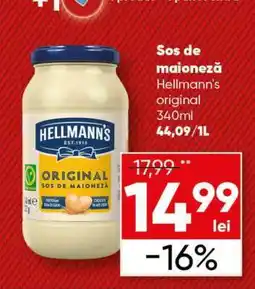 PROFI Sos de maioneză Hellmann's original 340ml Ofertă