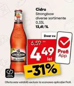 PROFI Cidru Strongbow Ofertă
