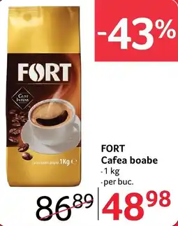 Selgros Fort cafea boabe Ofertă