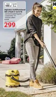 Selgros Aspirator multifuncțional WD 2 PLUS V-12/4/18 Ofertă