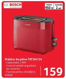 Selgros Prăjitor de pâine TAT2M124 Ofertă