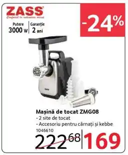 Selgros Mașină de tocat ZMG08 Ofertă