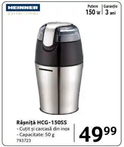 Selgros Râșniță HCG-150SS Ofertă