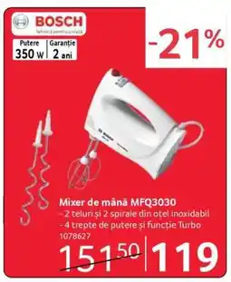 Selgros Mixer de mână MFQ3030 Ofertă