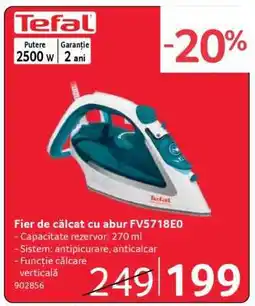 Selgros Fier de călcat cu abur FV5718E0 Ofertă