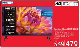 Selgros Televizor 80 cm 32MTH2000Z Ofertă