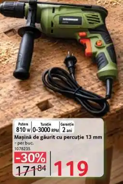 Selgros Mașină de găurit cu percuție 13 mm Ofertă