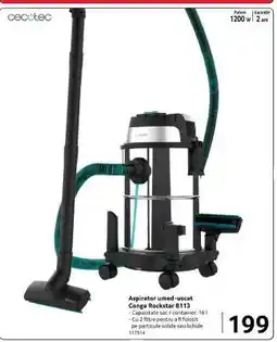 Selgros Aspirator umed-uscat Conga Rockstar 8113 Ofertă