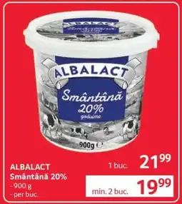 Selgros ALBALACT Smântână 20% Ofertă