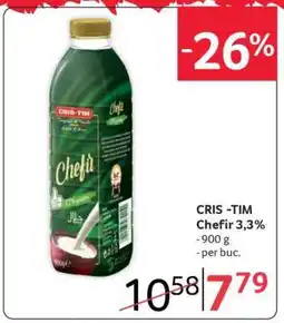Selgros CRIS -TIM Chefir 3,3% Ofertă