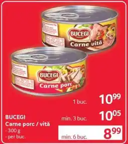 Selgros BUCEGI Carne porc / vită Ofertă