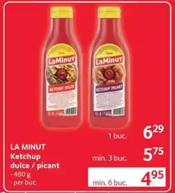 Selgros LA MINUT Ketchup dulce / picant Ofertă