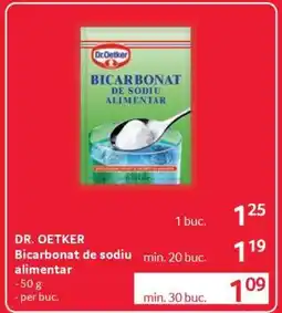 Selgros DR. OETKER Bicarbonat de sodiu alimentar Ofertă