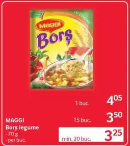 Selgros MAGGI Borș legume Ofertă