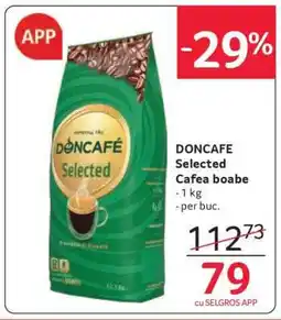 Selgros DONCAFE Selected Cafea boabe Ofertă
