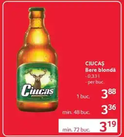 Selgros CIUCAŞ Bere blondă Ofertă