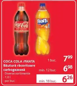 Selgros COCA COLA / FANTA Ofertă
