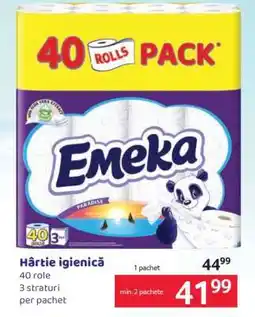 Selgros Hârtie igienică Ofertă
