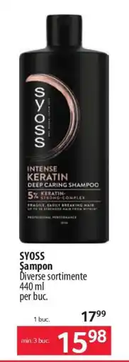 Selgros Syoss Șampon Ofertă