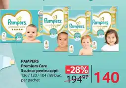 Selgros PAMPERS PREMIUM CARE Ofertă
