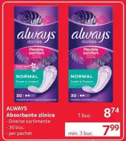 Selgros ALWAYS Absorbante zilnice Ofertă