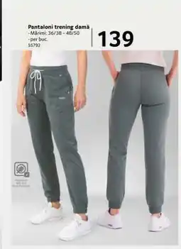 Selgros Pantaloni trening damă Ofertă