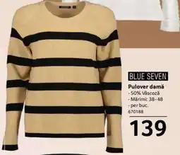 Selgros BLUE SEVEN Pulover damă Ofertă
