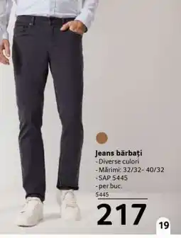 Selgros Jeans bărbați Ofertă