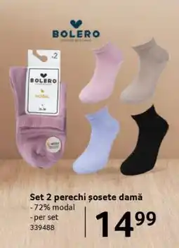 Selgros Set 2 perechi șosete damă Ofertă