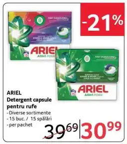 Selgros ARIEL Detergent capsule pentru rufe Ofertă