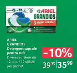 Selgros ARIEL GRANDIOS Ofertă