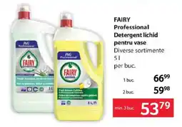 Selgros FAIRY Professional Detergent lichid pentru vase Ofertă