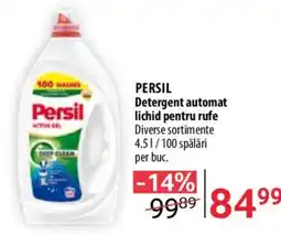 Selgros Persil Detergent automat lichid pentru rufe Ofertă
