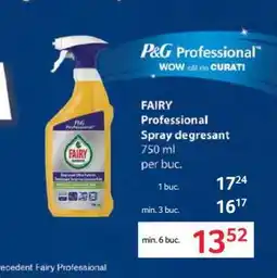 Selgros FAIRY Professional Spray degresant Ofertă