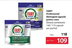 Selgros FAIRY Professional Detergent capsule pentru vase Ofertă