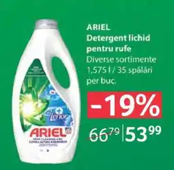 Selgros ARIEL Detergent lichid pentru rufe Ofertă