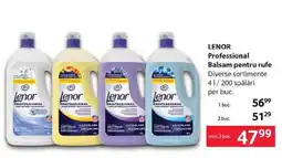 Selgros LENOR Professional Balsam pentru rufe Ofertă