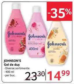 Selgros JOHNSON'S Gel de duș Ofertă