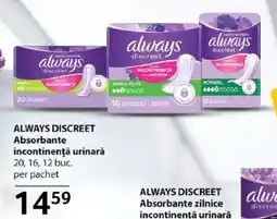 Selgros Always Discreet Ofertă