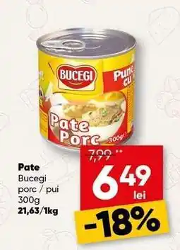 PROFI Pate Bucegi Ofertă