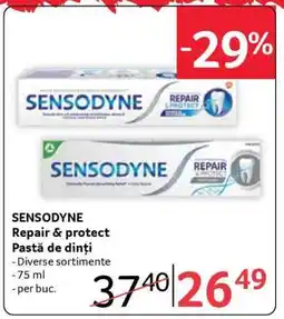 Selgros Sensodyne Repair & Protect Pastă de Dinți Ofertă