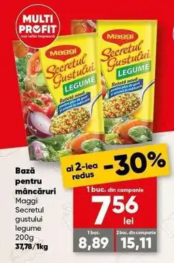 PROFI Maggi Secretul Gustului legume 200g Ofertă