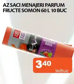 Unicarm Ana saci menajeri parfum fructe somon Ofertă
