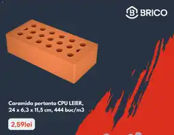 Brico Depôt Brico caramida portanta cpu leier Ofertă