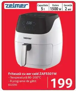 Selgros Friteuză cu aer cald ZAF5501W Ofertă