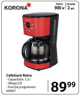 Selgros Cafetieră Retro Ofertă