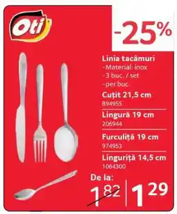 Selgros Linia tacâmuri Ofertă
