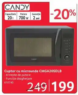 Selgros Cuptor cu microunde CMGA20SDLB Ofertă