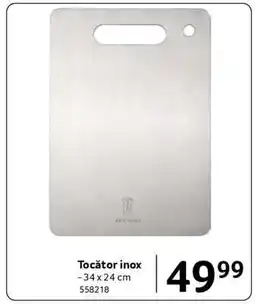 Selgros Tocător inox Ofertă