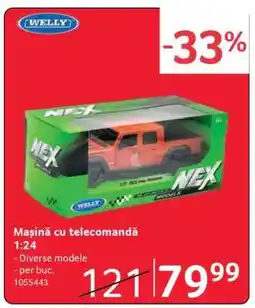 Selgros Mașină cu telecomandă 1:24 Ofertă